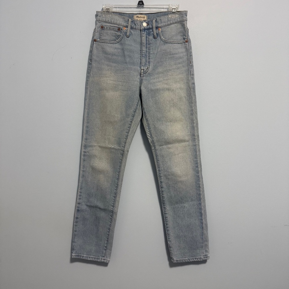 Madewell Classic Straight Denim Blue Jean Size 27